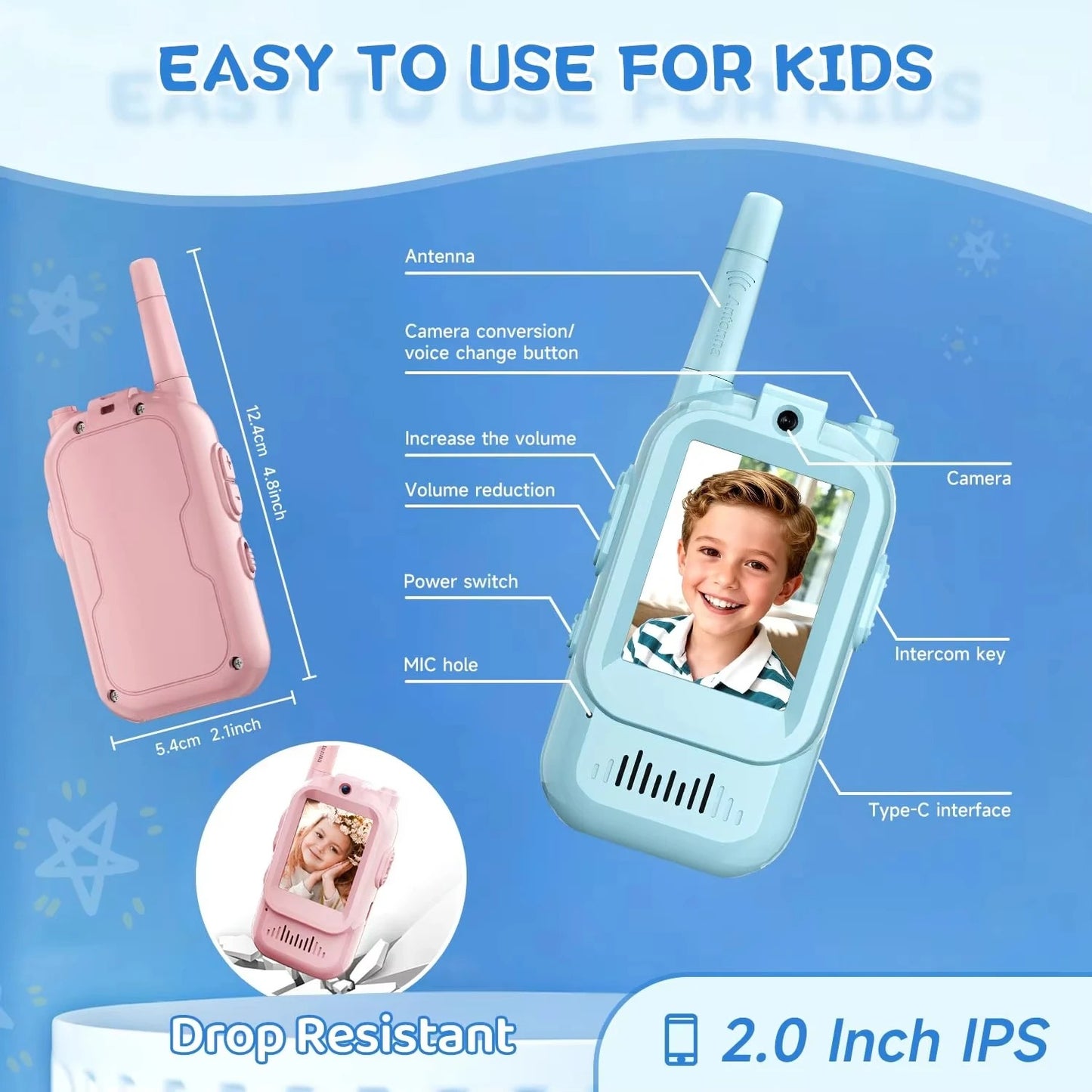 Video Walkie Talkies for Kids